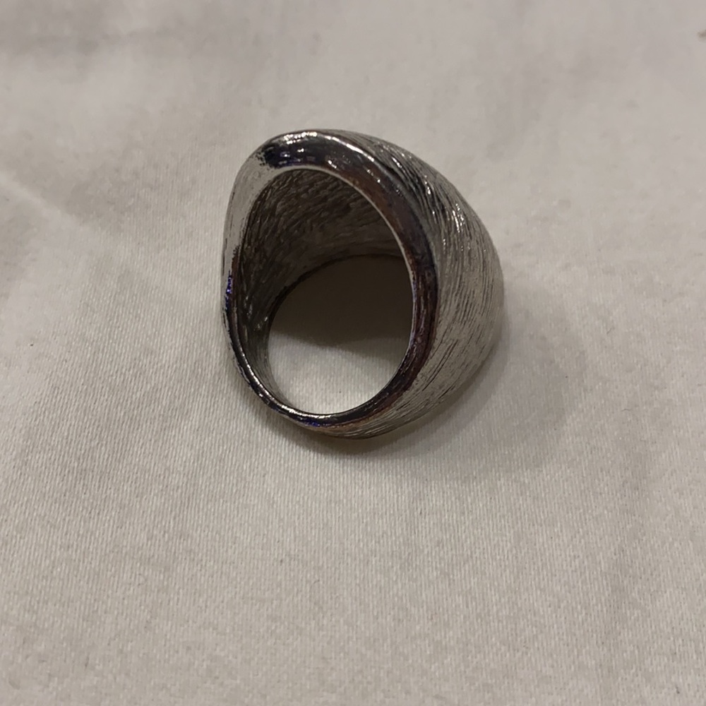 Silver Statement Ring - image 7
